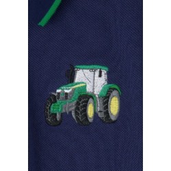 Top - FARM - PIER - Collar - Green Tractor