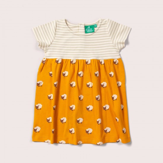 Dress - LGR - Counting Sheep  (sizes 0-24m with pants)