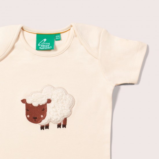 Top - LGR - COUNTING SHEEP - with SHEEP applique - UNISEX