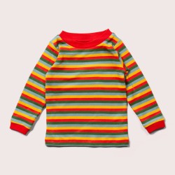 Top - LGR - RAINBOW - Golden multi stripe - UNISEX