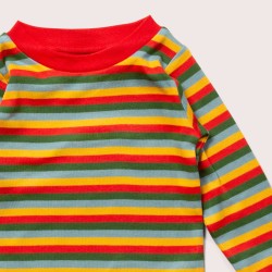 Top - LGR - RAINBOW - Golden multi stripe - UNISEX