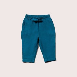 Trousers - CORDS - LGR -  Blue  with adjustable waist drawstring  - last size 18-24m