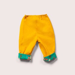 Trousers - REVERSIBLE - BUNNY - LGR - Forest bunny walk and yellow - last 18-24m 