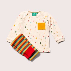 Set - STRIPE - 2pc - LGR - Rainbow Drops - UNISEX - Top and Jogger - last two