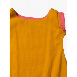 Dress - Reversible - LGR - Pink and Yellow Sunshine Gold - Day after Day 