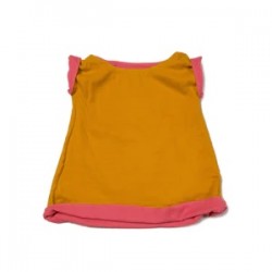 Dress - Reversible - LGR - Yellow Sunshine Gold  and Pink - Day after Day 