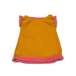 Dress - Summer -  REVERSIBLE - LGR - YELLOW and PINK - Day after Day 