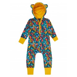 Snuggle Suit - Baby and Toddler - Piccalilly - UNISEX - Tropic - Leopard