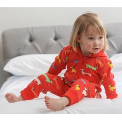Snuggle Suit - ANIMALS - DOGS - Baby and Toddler - Playsuit - Sausage Dogs - clearance