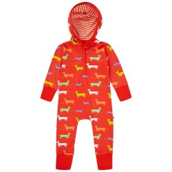 Snuggle Suit - ANIMALS - DOGS - Baby and Toddler - Playsuit - Sausage Dogs - clearance