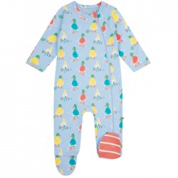 Babygrow - Babygrow - Piccalilly - Zipped -  duck days