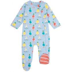 Babygrow - DUCK - Piccalilly - Zipped -  duck days