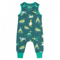 Trousers - Dungarees - Piccalilly -  Romper - Duck and Dive  - last size