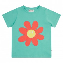 Top - Piccalilly - DAISY - orange and aqua