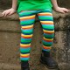 Leggings - Piccalilly - Rainbow stripe 