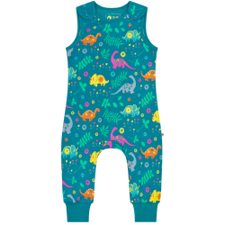 Trousers - Dungarees - Piccalilly - UNISEX -  Rainbow Dinosaurs 