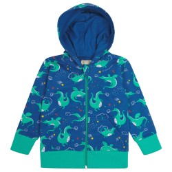 Hoody - DRAGON - Piccalilly - Zip up - Dragon Magic - last size 3-4y