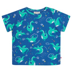 Top - DRAGONS - Piccalilly - unisex- last 4-5y