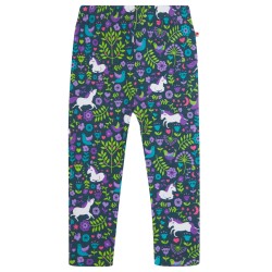 Leggings - Unicorn - Piccalilly - Purple and pink 