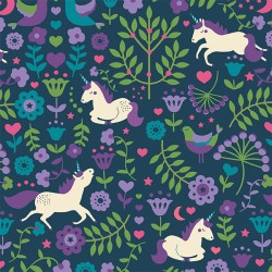Snood - Piccalilly - Neck Scarf Warmer - UNICORN - purple and  pink - last two