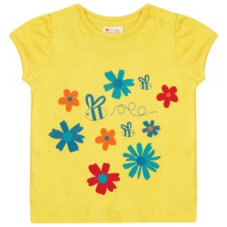 Top - FLOWERS - Piccalilly - Yellow Flowers 