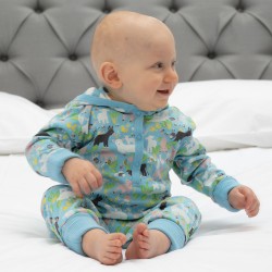 Snuggle Suit - Baby and Toddler - Piccalilly - UNISEX - Country Farm Friends