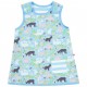 Dress - Reversible - Piccalilly - FARM ANIMALS - Sky Blue 