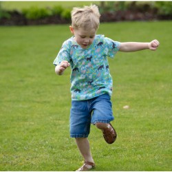 Top - FARM - Piccalilly - Country Farm  Blue Animal  Friends - UNISEX - last size 3-4y