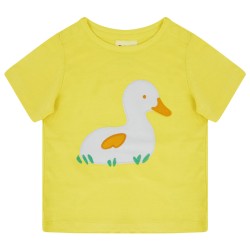 Top - BIRDS - Piccalilly - DUCKLING - Yellow - last size 4-5y