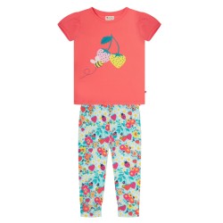 Set - GARDEN - 2pc - Piccalilly - Two Piece Outfit - Strawberry Fields