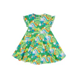 Dress - SKATER - Rainbow - Short sleeves - Piccallly - Island Life