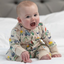 Babygrow - Romper - FARM - Piccalilly - Dales Farm - unisex - last size 3-6m
