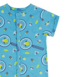 Babygrow - Romper - SUMMER - Piccalilly - SHORTIE - Bug Explorer - UNISEX