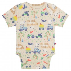 Top - Body - Piccalilly - DALES FARM - All Over Print
