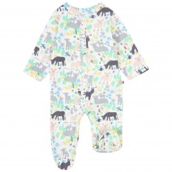 Babygrow - Piccalilly - Country Farm Friends - White - UNISEX