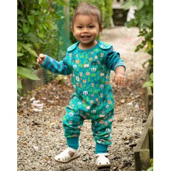 Trousers - Dungarees - Piccalilly - UNISEX -  Tree Tops - last two 0-3, 3-6m