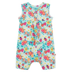 Babygrow - Romper - Summer - Piccalilly - SHORTIE - Strawberry Fields 