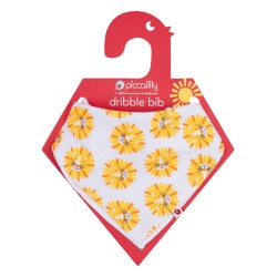  Bib - Piccalilly - 2 in 1 Muslin Bandana Bi & Burb Cloth - LION - UNISEX