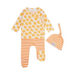 Babygrow - ANIMALS - SET - LION - Yellow Sunny Lion - UNISEX - last size 0-3m