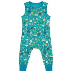 Trousers - Dungarees - Piccalilly - UNISEX -  Tree Tops - last two 0-3, 3-6m