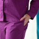 ADULT - Nightwear - Pyjamas - Piccalilly - PURPLE - Ladies - Large (16-18) - last size 