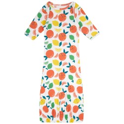 Baby Sleep Gown - GARDEN - Piccalilly - Citrus fruits - 0-6m - UNISEX  - last size