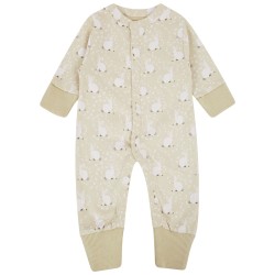Babygrow - Romper - Animals - BUNNY - PICCALILLY - RABBIT Cotton Tail -  Unisex