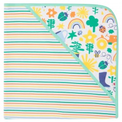 Muslins and blankets - Blanket - Piccalilly - Hooded - Potting Garden Shed - 75 x 75cm 