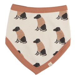 Babygrow - Romper - ANIMALS - DOGS - Pigeon Organics - Labrador - Ivory Cream - UNISEX