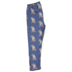 Leggings - Animals - DOGS - Pigeon Organics - Labrador Dog - Night Blue