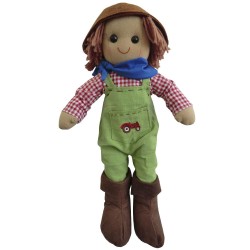 Toys - Soft Toys - Rag Doll - Farmer - Fun rag doll - last one 