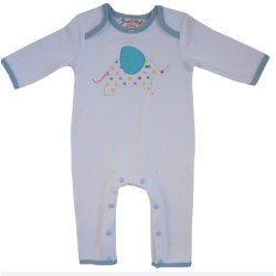 Babygrow - Romper - Animals - Elephant - UNISEX - last size - 6-12m - last size