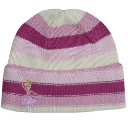 Hat - Winter - Girls - Knitted -  Ballerina  age 1-3y - last size - no return offer