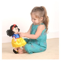 Toys - Soft Toys - Rag Doll - SNOW WHITE - last one